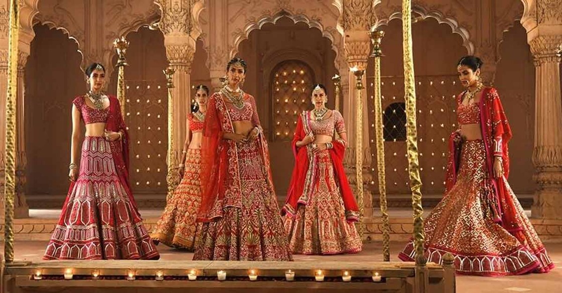 Reynu Taandon's twist to traditional wedding weaves.