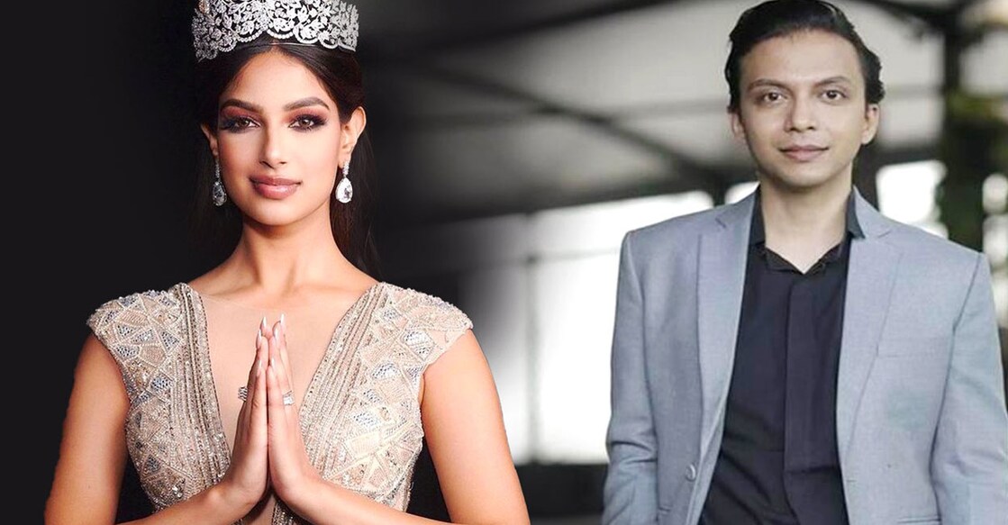 Image Credit : IANS and Harnaaz Kaur Sandhu Instagram page