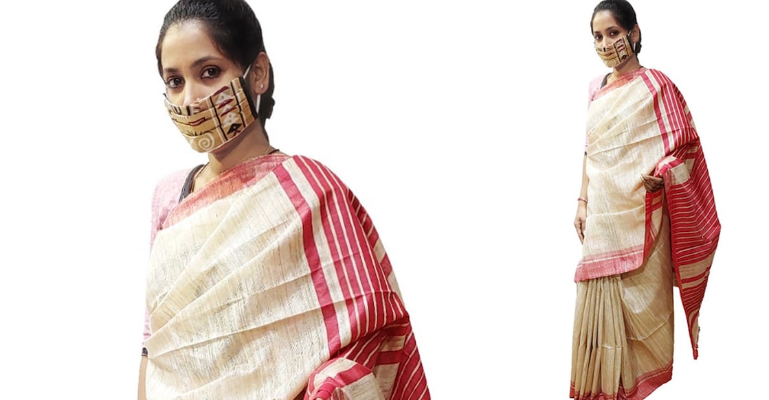 Delhi Police women sari