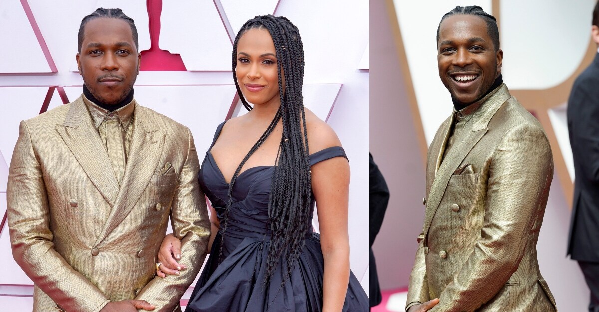 Leslie Odom Jr. and Nicolette Robinson Leslie Odom Jr. and Nicolette Robinson