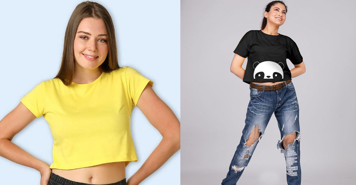 Different ways of wearing crop tops for comfort, style
