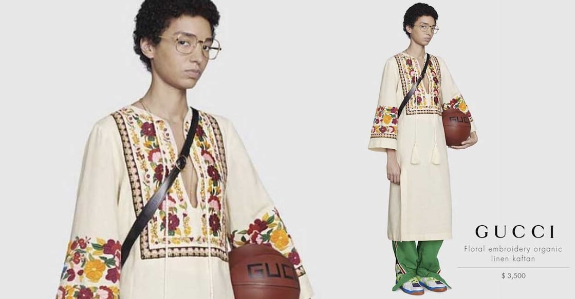 Gucci kaftan