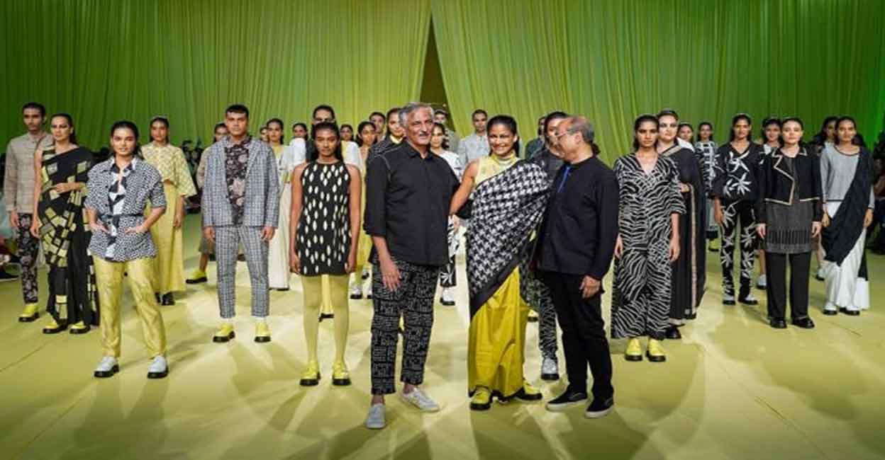 A black and white language of fashion.(photo:IANSLIFE) 'The cleanest way to communicate', is how David Abraham and Rakesh Thakore describe their brand their DNA, the black-and-white design language.