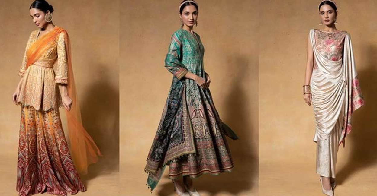 Ensemble x Tarun Tahiliani.(PHOTO:IANSLIFE) Traditional and fully contemporized collection are showcased at the expo. Photo: IANS