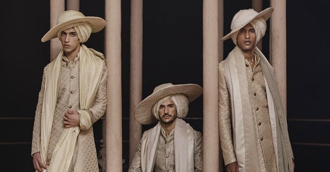 Men's wear couturier Kunal Rawal and luxury handloom brand, Ekaya Banaras have collaborated. Photo: IANS