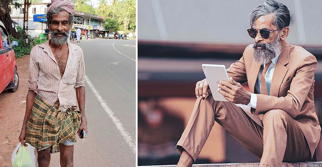 60 years old daily wage laborer from Kerala turns model in this viral  photoshoot