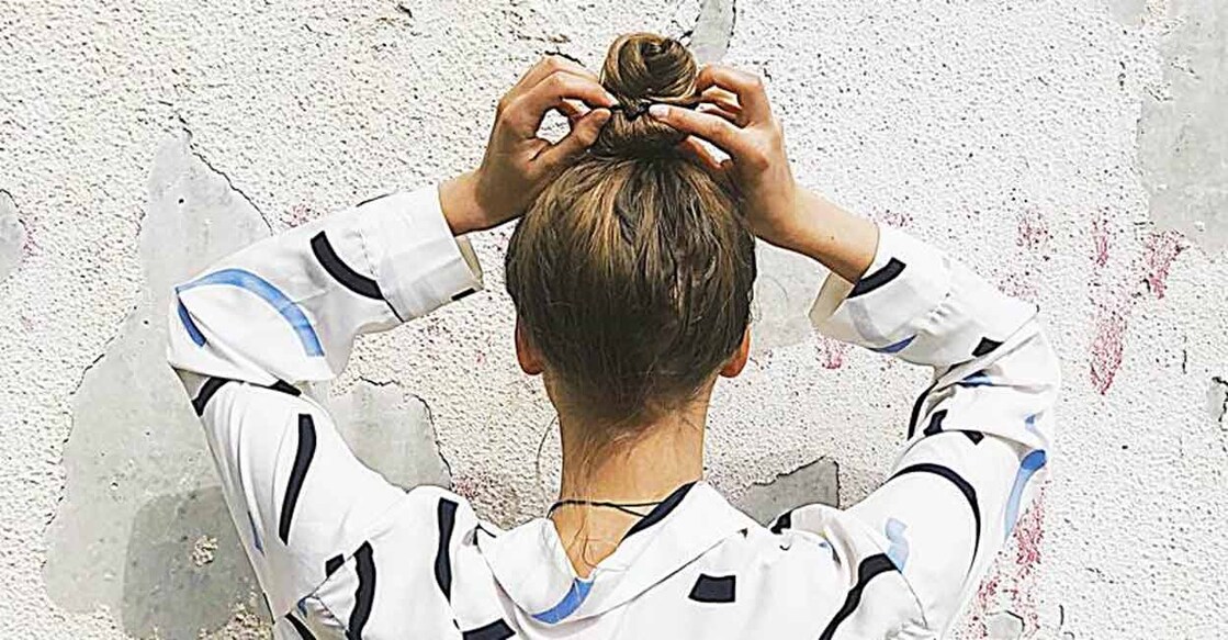 Add a bobby pin to the base of the ponytail, pointing up, to add volume. Photo: IANS