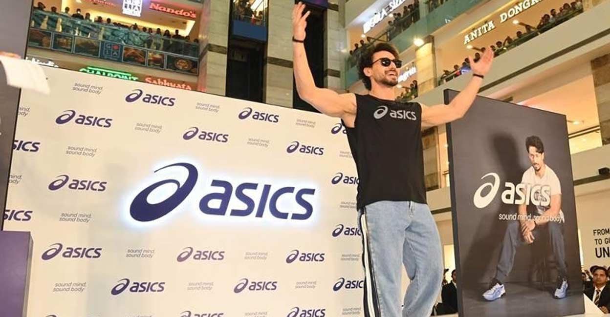 Tiger Shroff endorses Japanese sportswear brand ASICS India | Lifestyle Fashion
