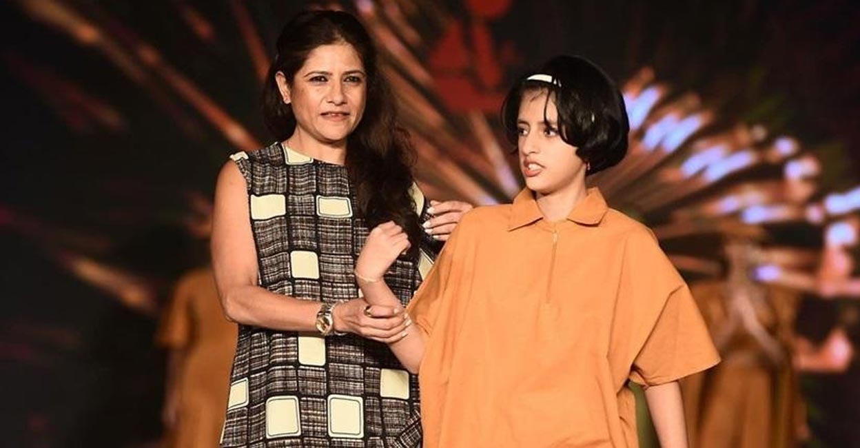 Walk of happiness.(photo:IANSLIFE) Fashion and fortitude made a winning combination as the Tamana kids were beautifully dressed by ace designers for the show. Photo: IANS
