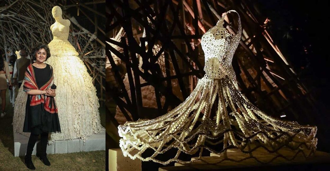 The retrospective show demonstrated Payal Jain's innovative approach to fashion. Image courtesy: Instagram/Payal Jain
