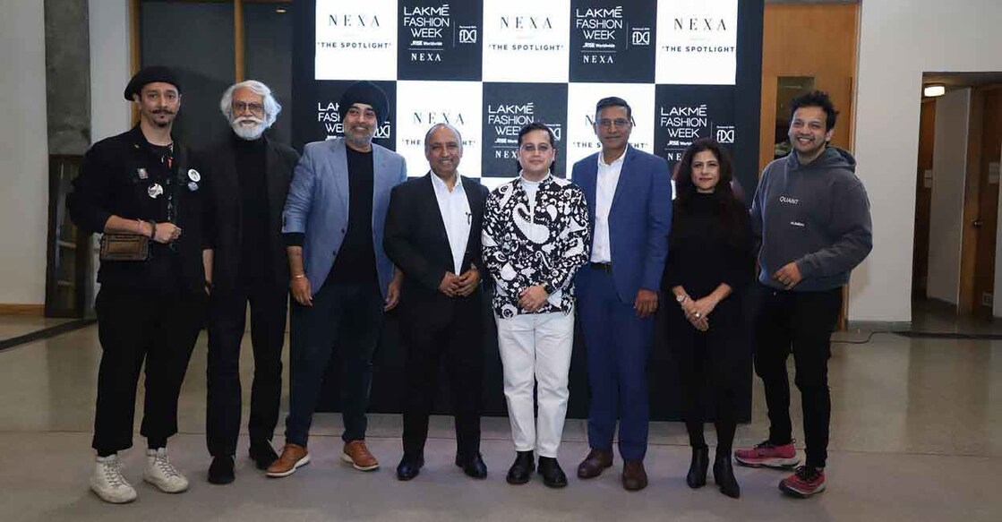 Siddhartha Bansal's (4R) winning collection draws creative inspiration from the designer's belief that colour is what makes the world beautiful and eclectic. Photo: Facebook/Lakme Fashion Week