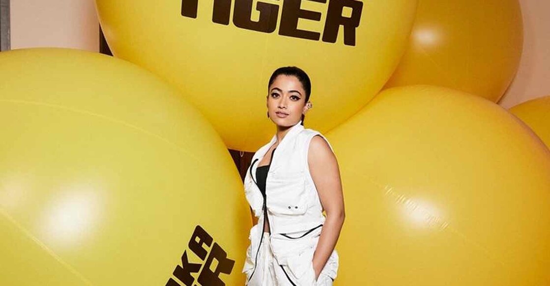 Fashion for Rashmika is a reflection of her personality. Photo: IANS