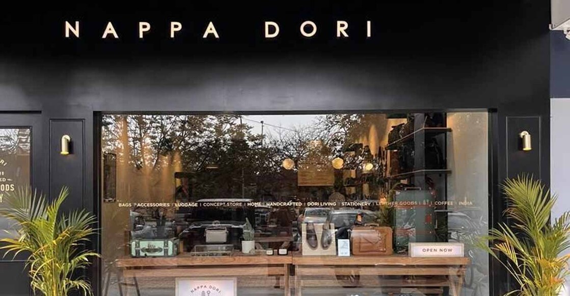 The store's interiors are kept simple while still incorporating Nappa Dori's distinctive features. Photo: IANS