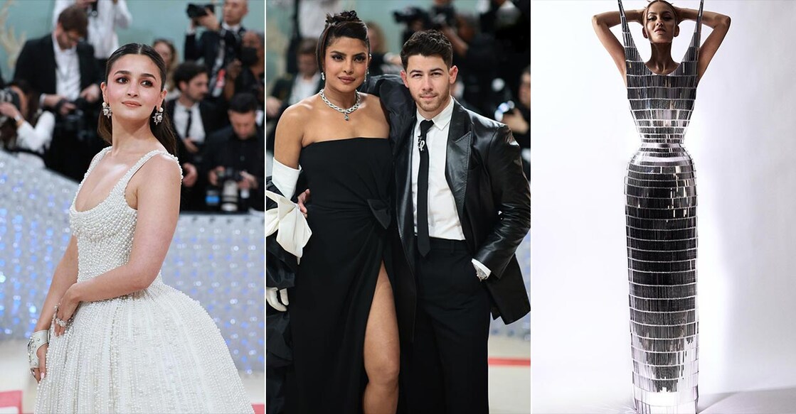 Alia Bhatt, Priyanka Chopra, Nick Jonas and Natasha Poonawalla. Photos:  AFP and Instagram/ @natasha.poonawalla, @aliaabhatt
