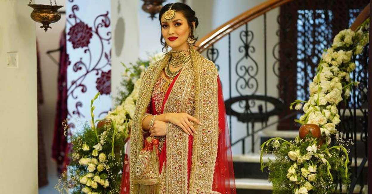 The Royal Hyderabadi Khada Dupatta Designs Bridal Dresses - YouTube