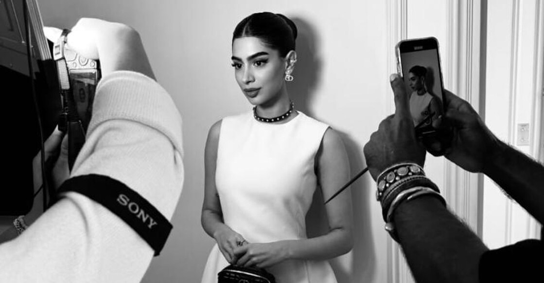 Khushi Kapoor, the rising fashion diva, was the only face to be seen from the Indian film industry, ahead of her debut. Photo: IANS