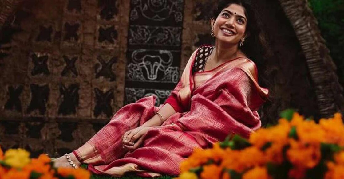 Sai Pallavi arrives in beautiful saris for most of the events. Photo: saipallavi.senthamarai/Instagram