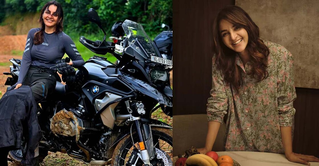 Manju mostly picks simple attire during her travels, largely T-shirts or shirts. Photo: manju.warrier/Instagram