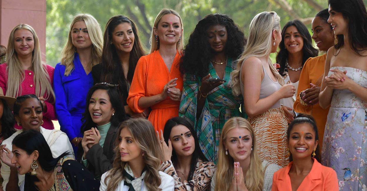 The Miss World beauty pageant began in New Delhi on February 20. Photo | Josekutty Panackal
