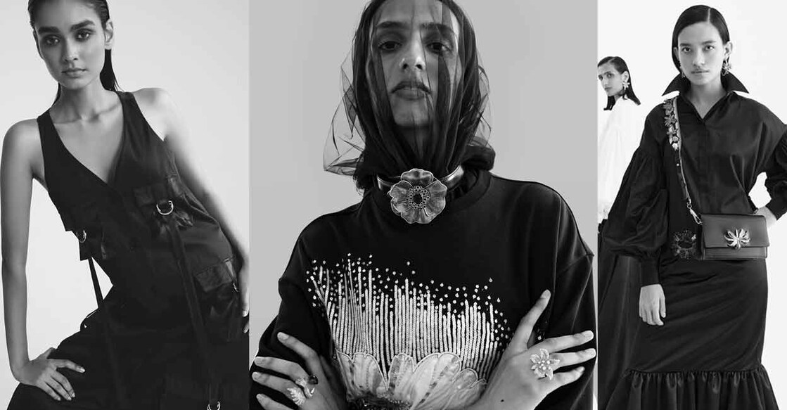 With AFEW’s Fall-Winter ’24 collection, Rahul Mishra looks at his constant muse i.e. nature as the ultimate sculptor and artist. Image credit: instagram.com/afew.rahulmishra