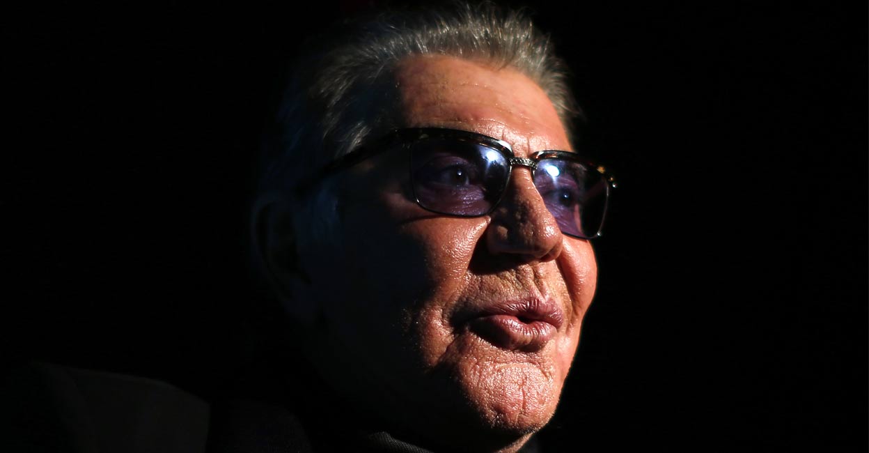 Cavalli, who used bright colours and patchwork effects in his often revealing creations, was an extroverted art lover who wore tinted glasses and smoked a cigar. Photo: Reuters. 