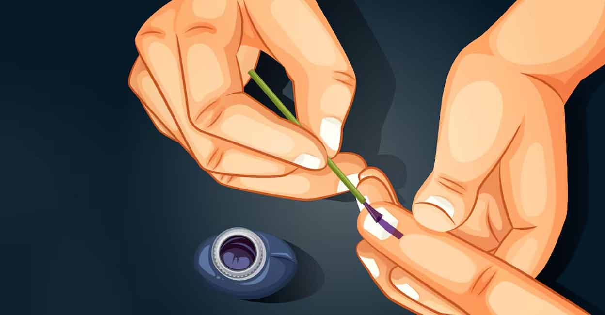 voting-ink-cjpg Removing the mark on the finger before the voting process gets over is unlawful. So, even if you wish to remove it, you should do it only a few days after the election.