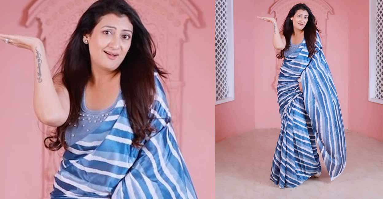 juhi-parmar-c Juhi Parmar says saris are her comfort outfit. instagram.com/juhiparmar