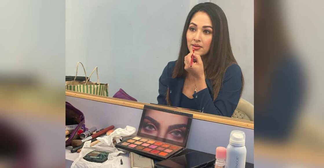 Vidisha says that she loves experimenting with different brands and finishes. Photo: IANS