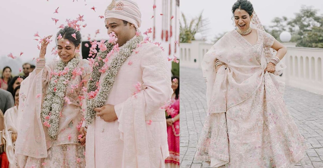 Rahul Mishra created the Spring Summer 2024 Wedding Capsule Collection, which borrows from the designer’s personal experiences in Singapore. Representational image of Kritika Trehan in Rahul Mishra couture for her wedding ceremony. Photo: instagram.com/rahulmishra_7