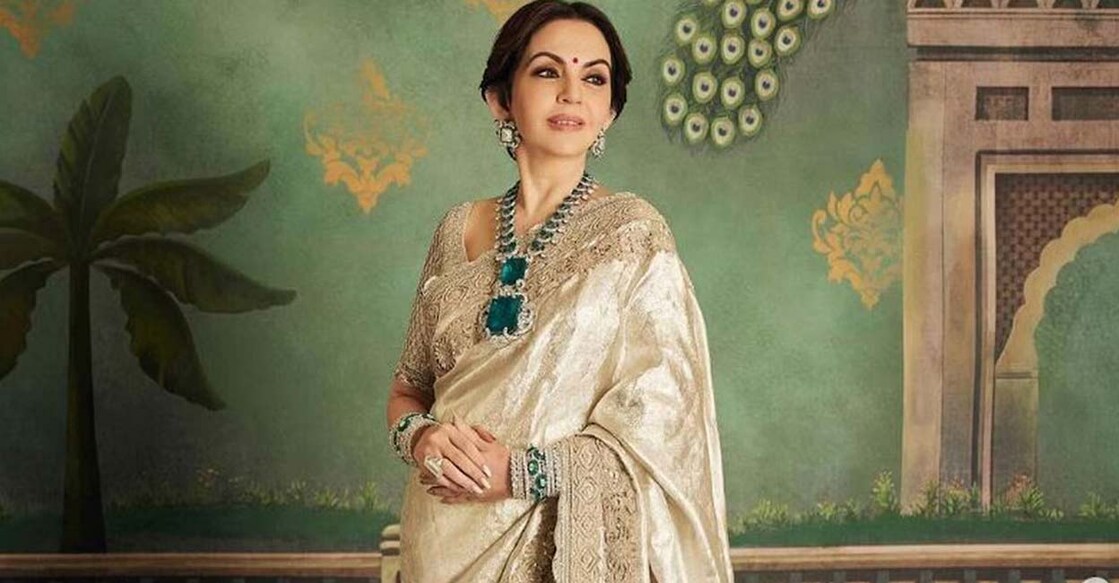 Nita Ambani's emerald jewellery has been awe-inspiring for its exuberant design and exorbitant price. Photo: manishmalhotra05/ Instagram