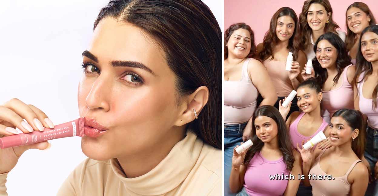 Kriti Sanon says that the new product is the result of eight months' dedicated effort on research and development. Photo: instagram.com/kritisanon