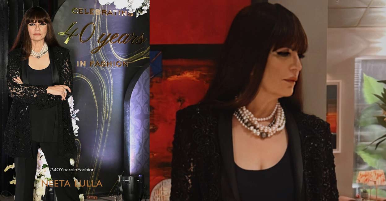 In March this year, Neeta Lulla celebrated 40 years in the fashion industry. Photo: Photo: instagram.com/neeta_lulla