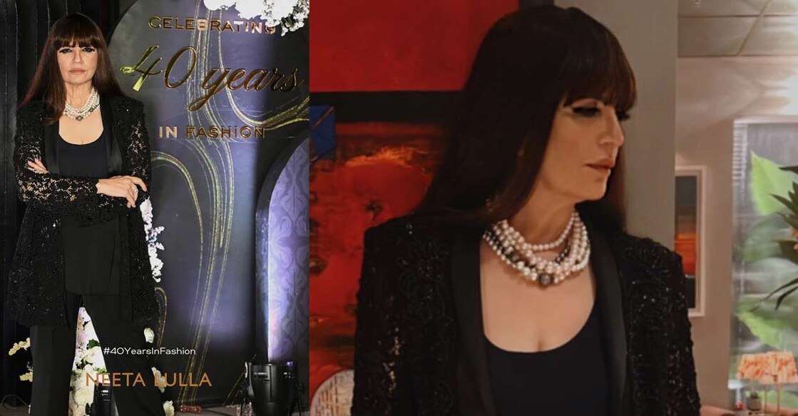 In March this year, Neeta Lulla celebrated 40 years in the fashion industry. Photo: Photo: instagram.com/neeta_lulla