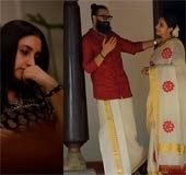 Saritha Jayasurya's new Onam fashion design features 'pookalam'