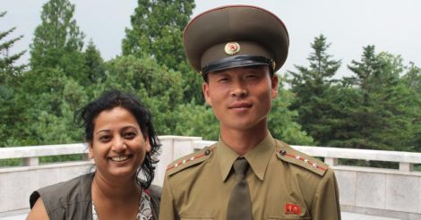 Anjaly Thomas in North Korea