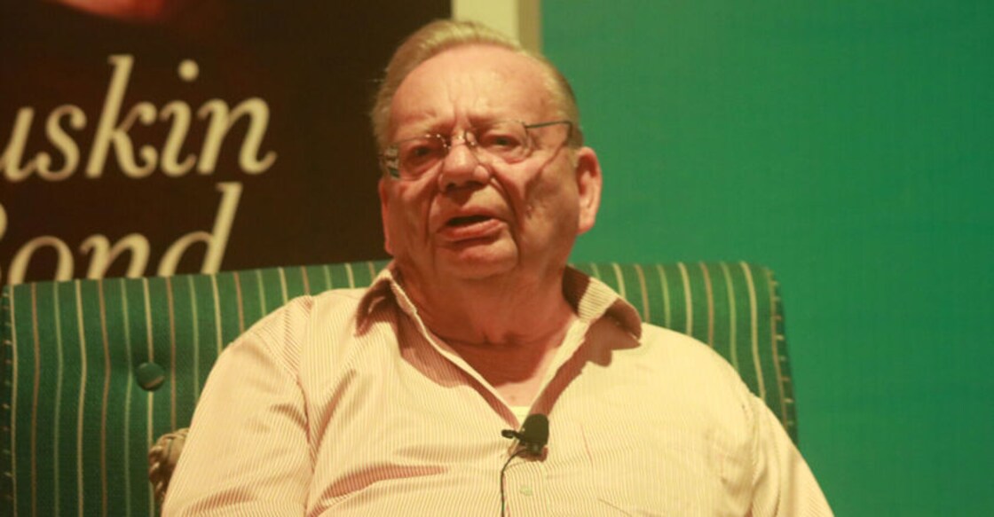 Ruskin Bond says writers in India have more freedom