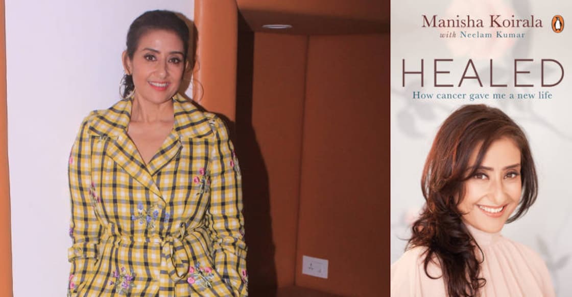 Manisha Koirala's book 'Healed' accounts her life's battle