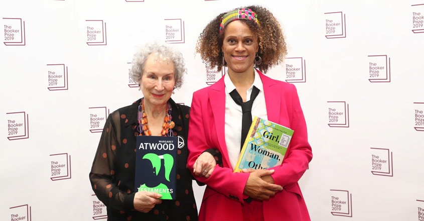 Jury breaks rules, Booker Prize awarded jointly to Atwood and Evaristo; Rushdie misses out Jury breaks rules, Booker Prize awarded jointly to Atwood and Evaristo; Rushdie misses out