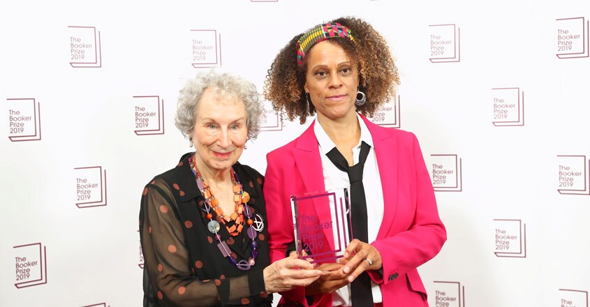 Jury breaks rules, Booker Prize awarded jointly to Atwood and Evaristo; Rushdie misses out Jury breaks rules, Booker Prize awarded jointly to Atwood and Evaristo; Rushdie misses out