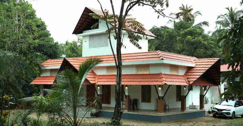 An elegant house built on a modest budget | Home | house | Onmanorama ...