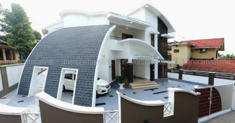 Charming exteriors and chic interiors: A 2,500 sq ft Thalassery house