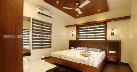 A pristine white Kozhikode house in 17 cents