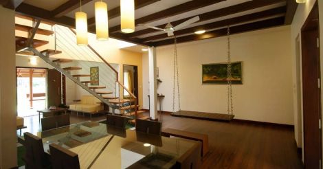 This Piravom house is a surprise inside out!