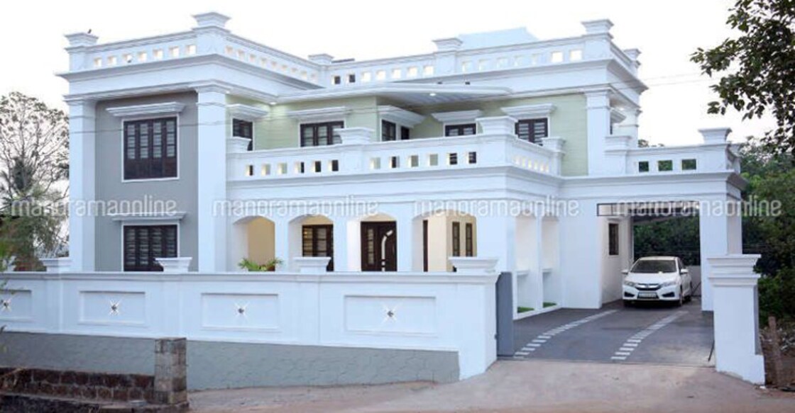 This Malappuram colonial house exudes an old world charm
