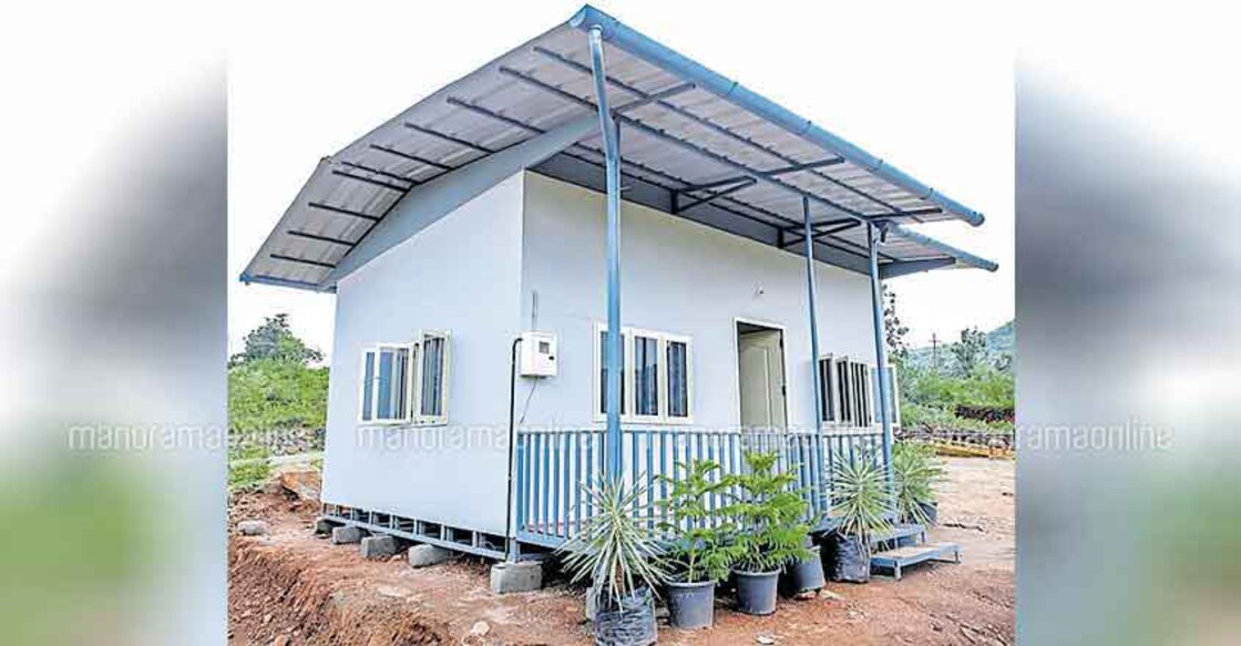 Social activist comes up with prefab houses for the flood-hit