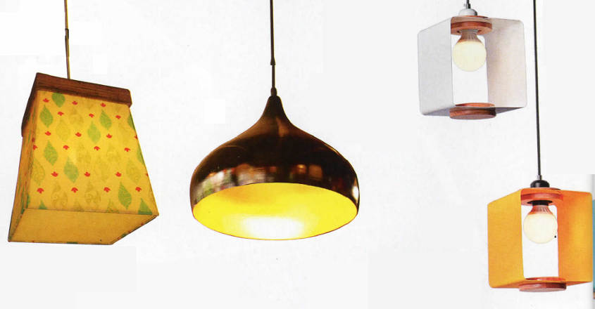 Choices galore for lighting up the interiors