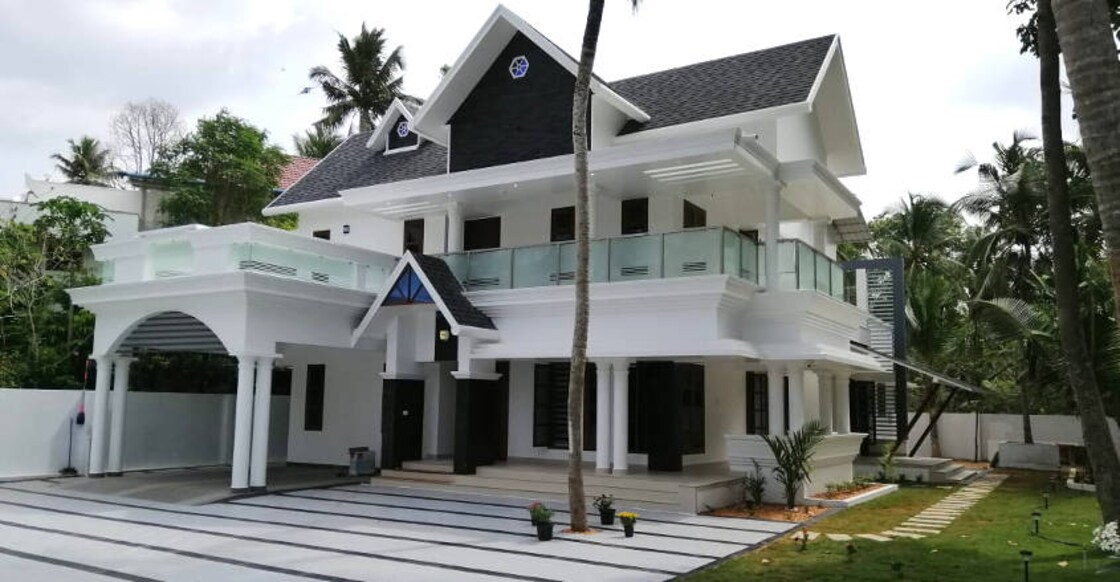 colonial-style house