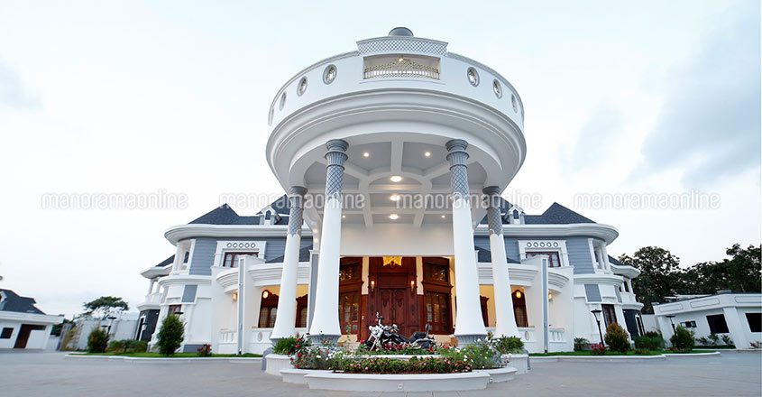 Lo and behold The largest mansion in Kerala here 