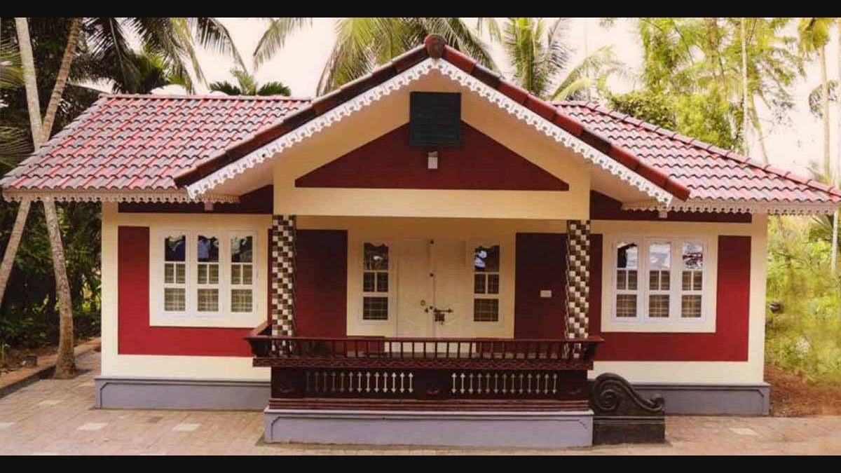 A wonderful gift, this Chelari house built on Rs 10 lakh is ...