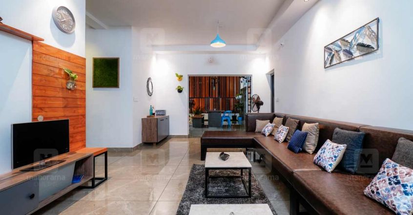 A house in Thrissur remodelled though 100-day challenge A house in Thrissur remodelled though 100-day challenge